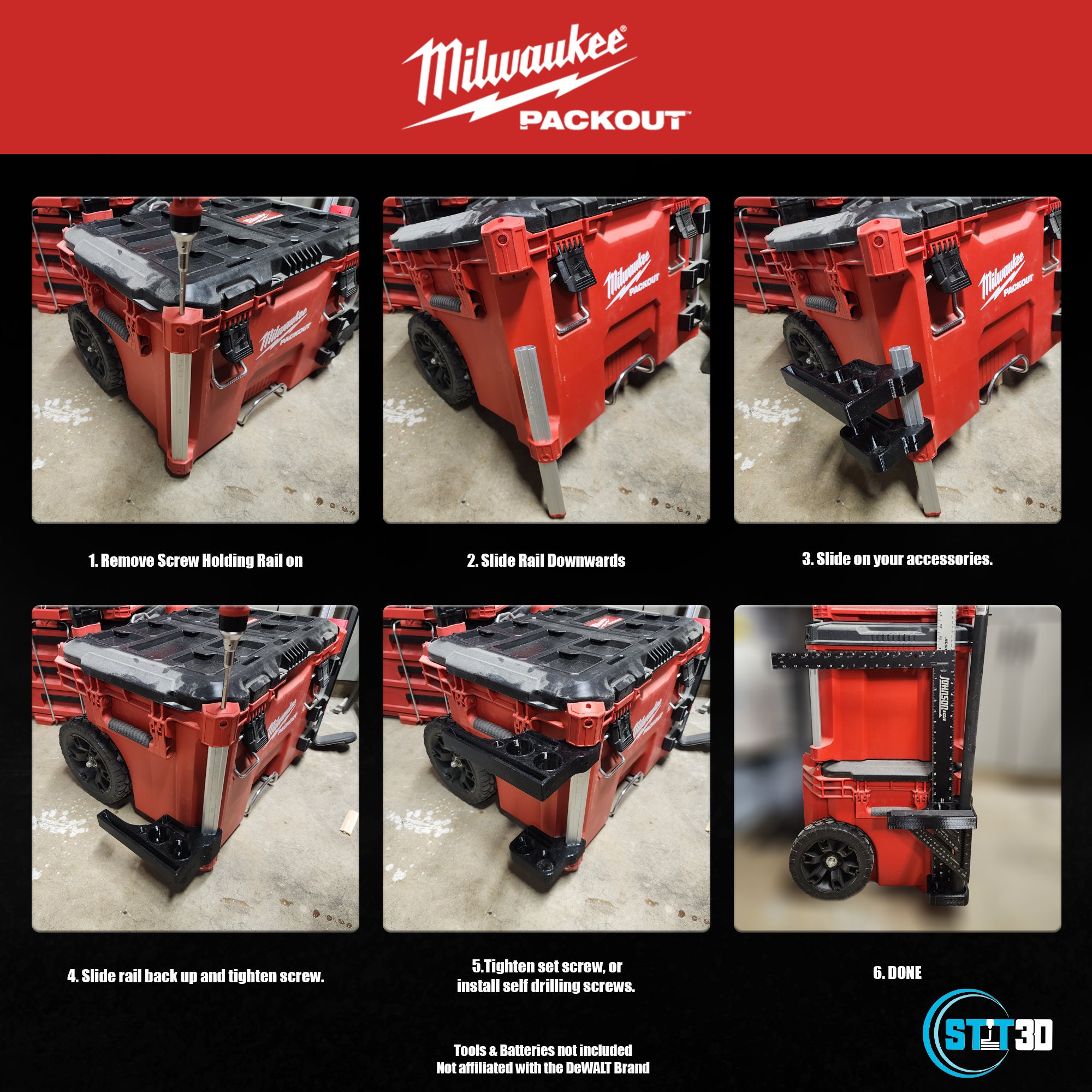 STL file for packout cup holder? : r/MilwaukeeTool