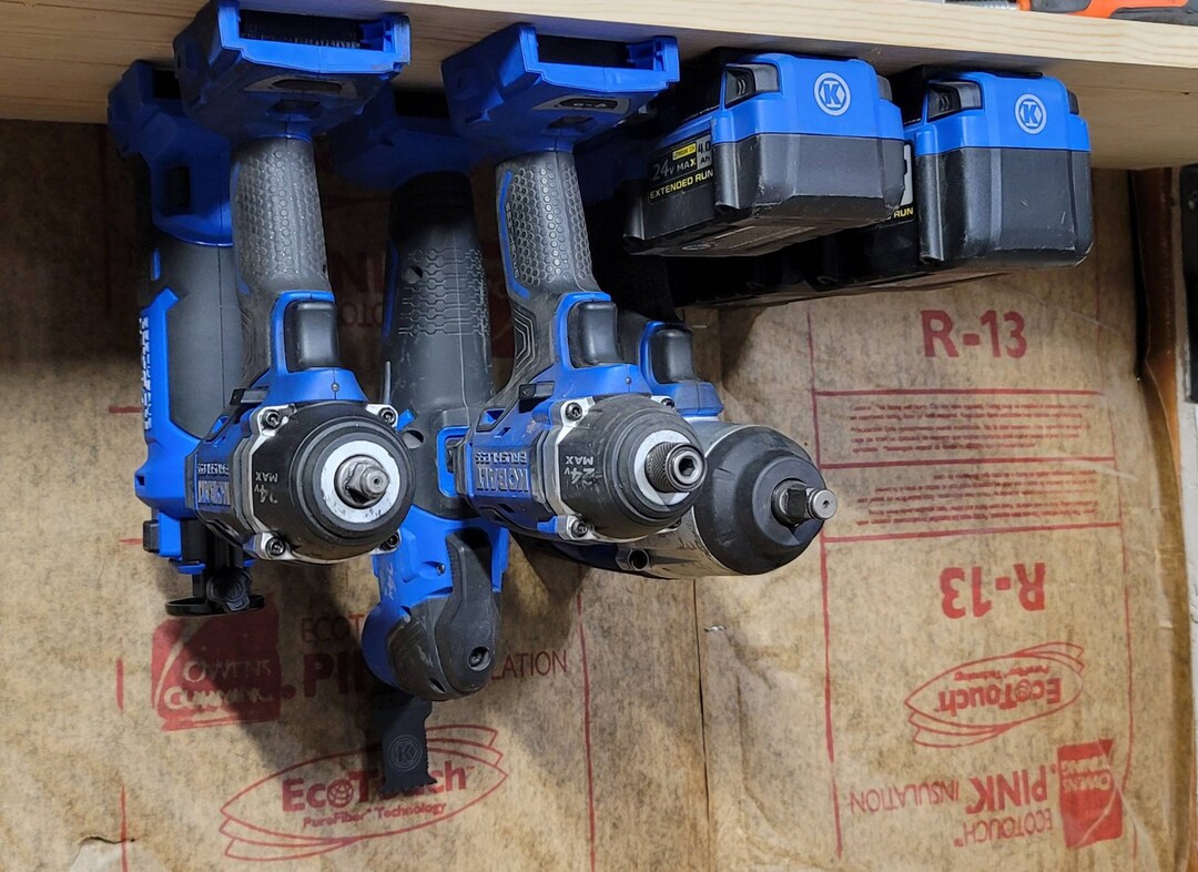 5x3 Kobalt 24v Max Tool Holders and Battery Holders Etsy