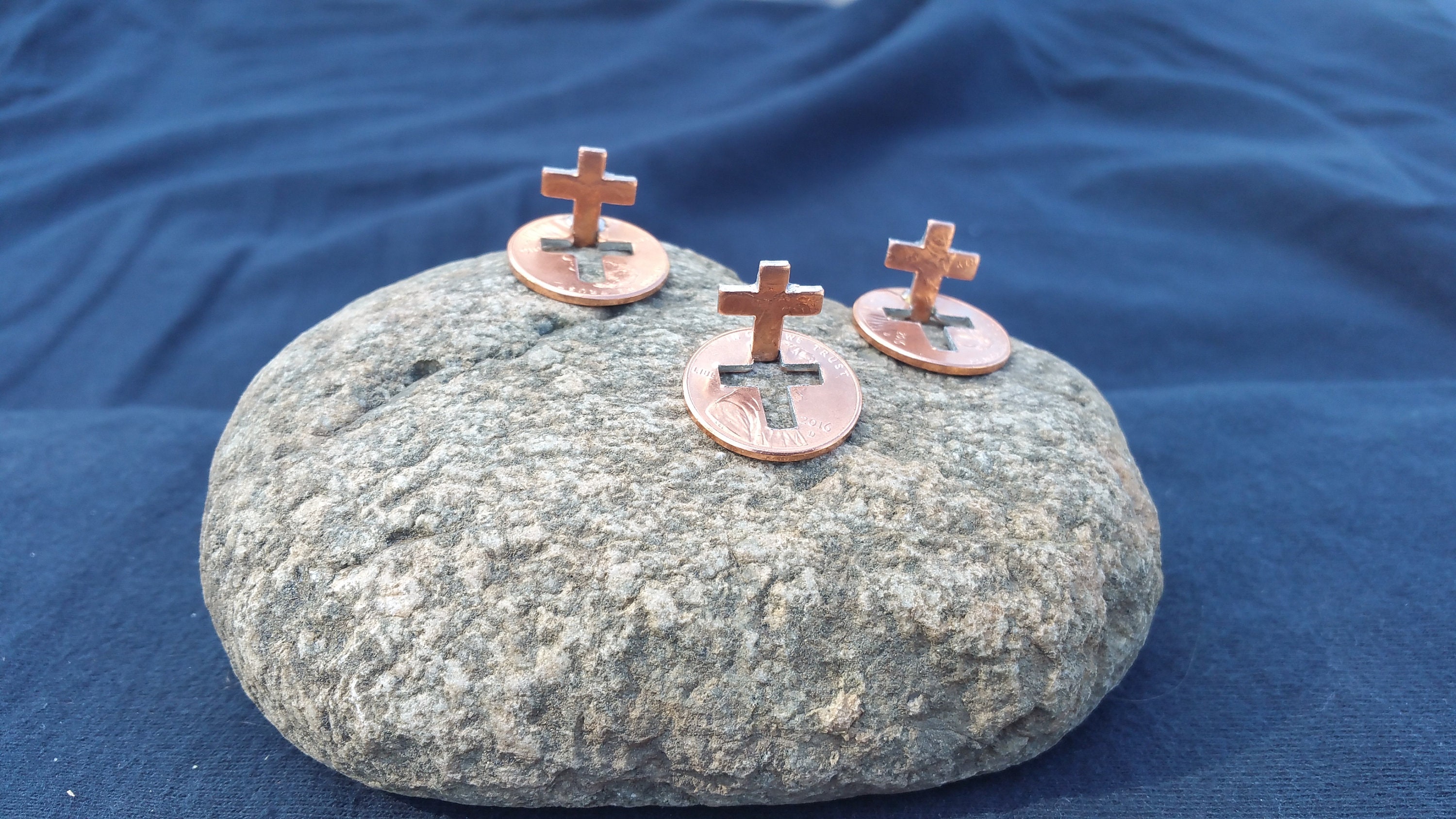 2021 NEW Cross Pennies 100 Penny's for Christian Etsy