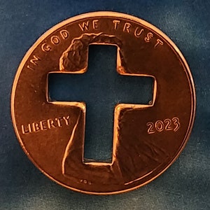 2023 NEW Cross Pennies, 1000 Penny's for Christian Ministries