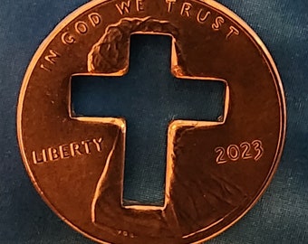 2023 NEW Cross Pennies, 1000 Penny's for Christian Ministries