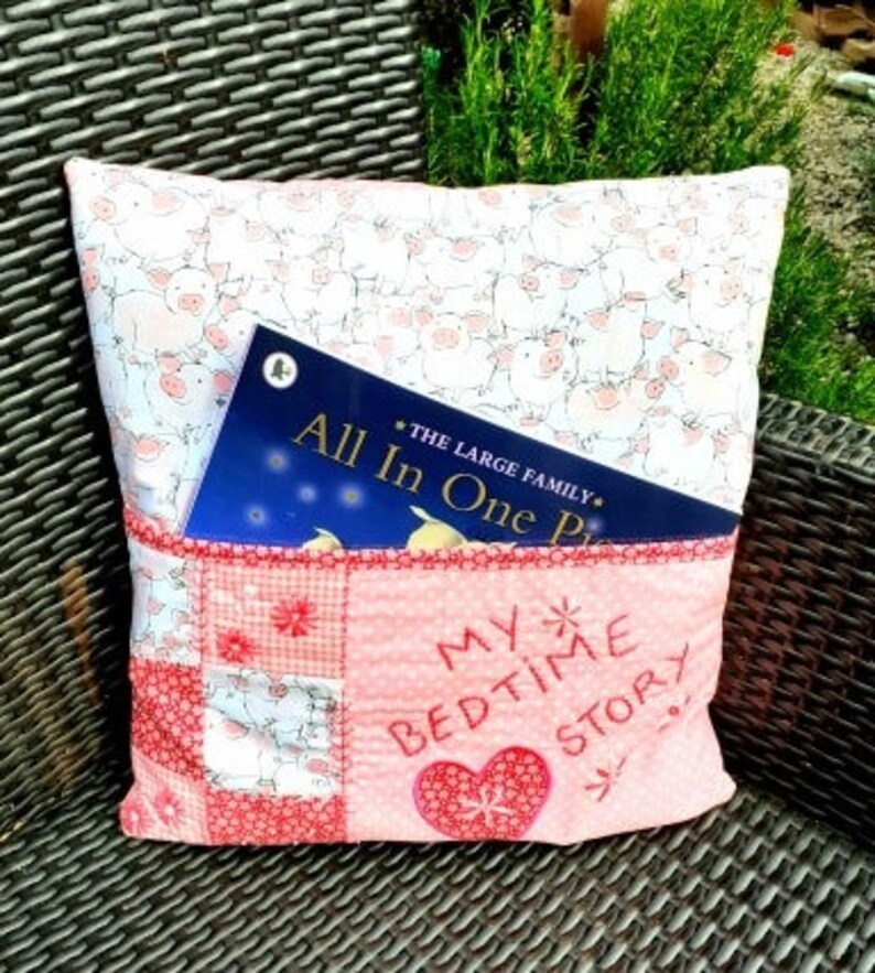 Reading Cushion Pattern Etsy