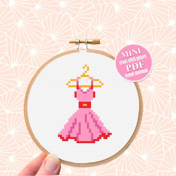 Cross Stitch Dress Etsy