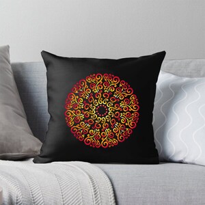Colorful Mandala Cross Stitch Pattern PDF Download Mandala Ornament for ...