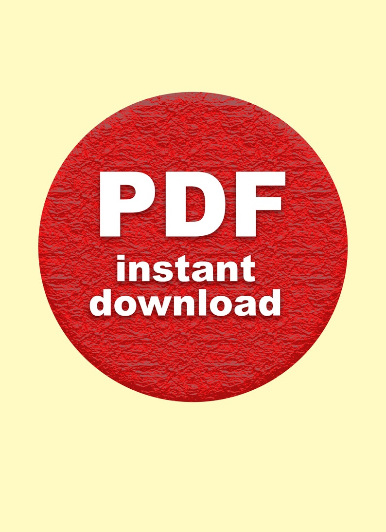 Puede incluir: C&iacute;rculo rojo con texto blanco que dice "PDF descarga instant&aacute;nea".