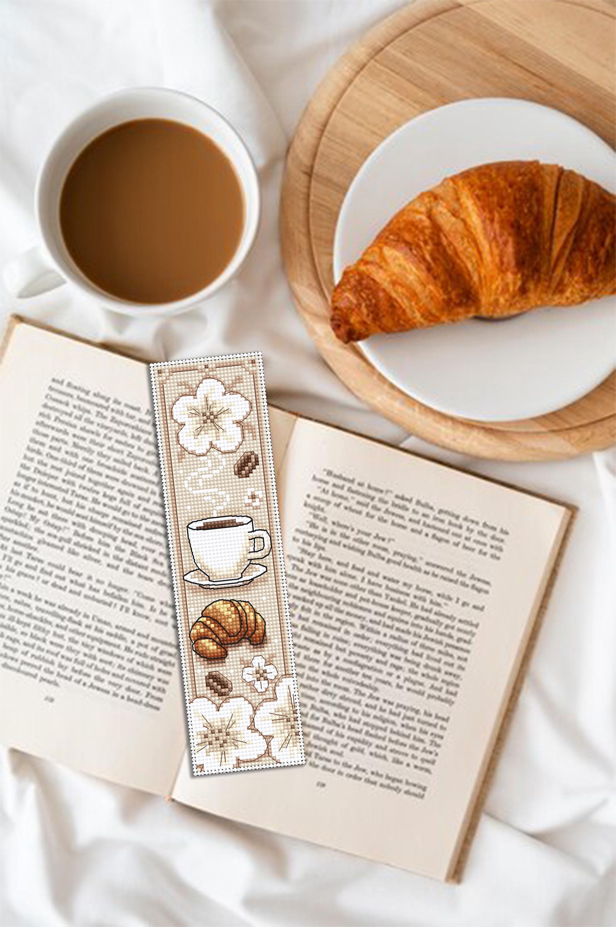 Coffee Bookmark Cross Stitch Pattern PDF Download Coffee Cup and ...