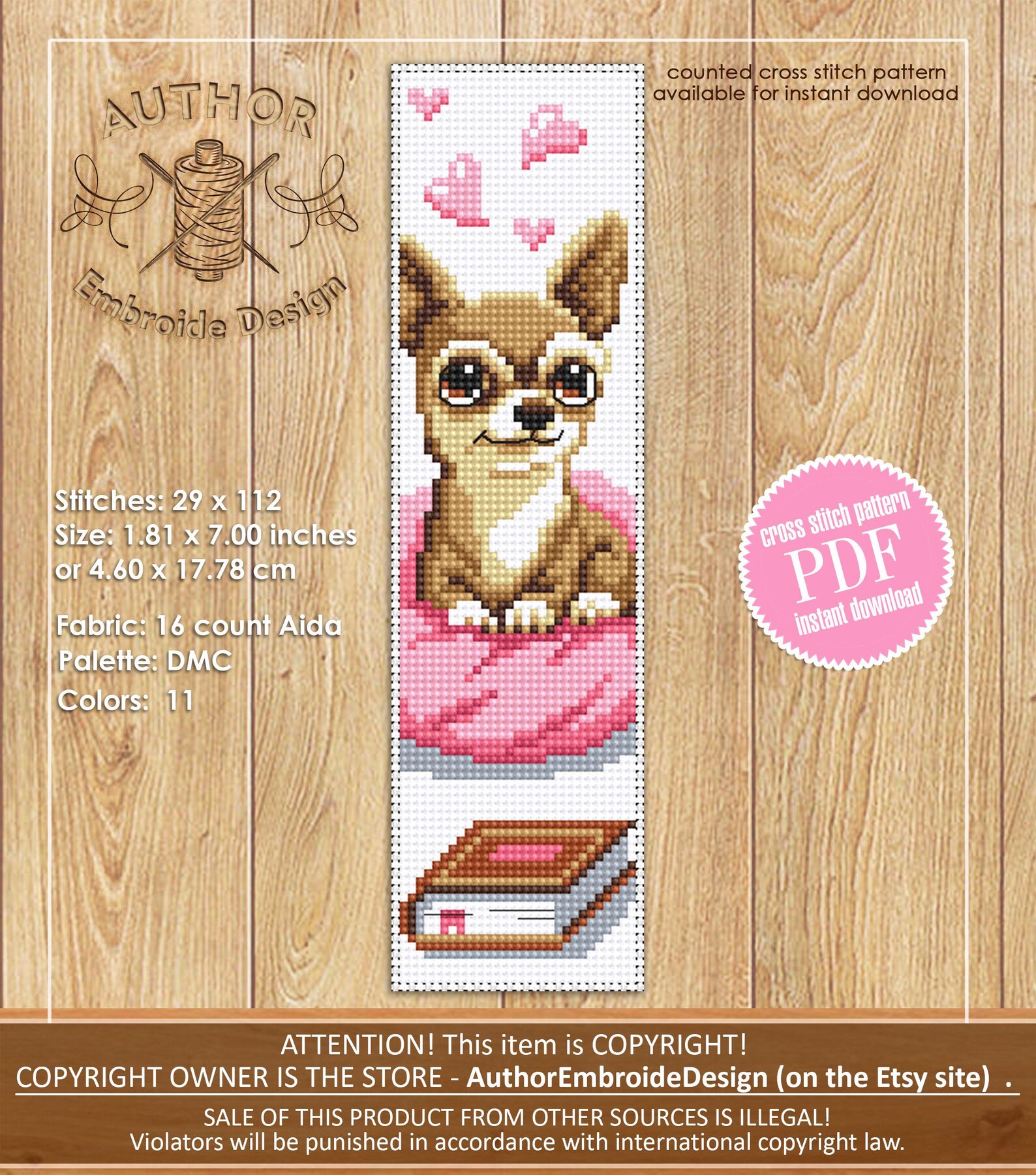 dog-bookmark-set-cross-stitch-pattern-pdf-download-pet-cross-stitch