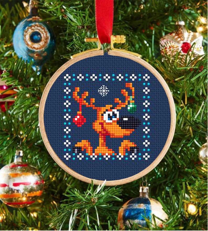 Tiny Christmas Cross Stitch Pattern Download PDF Cute Christmas ...