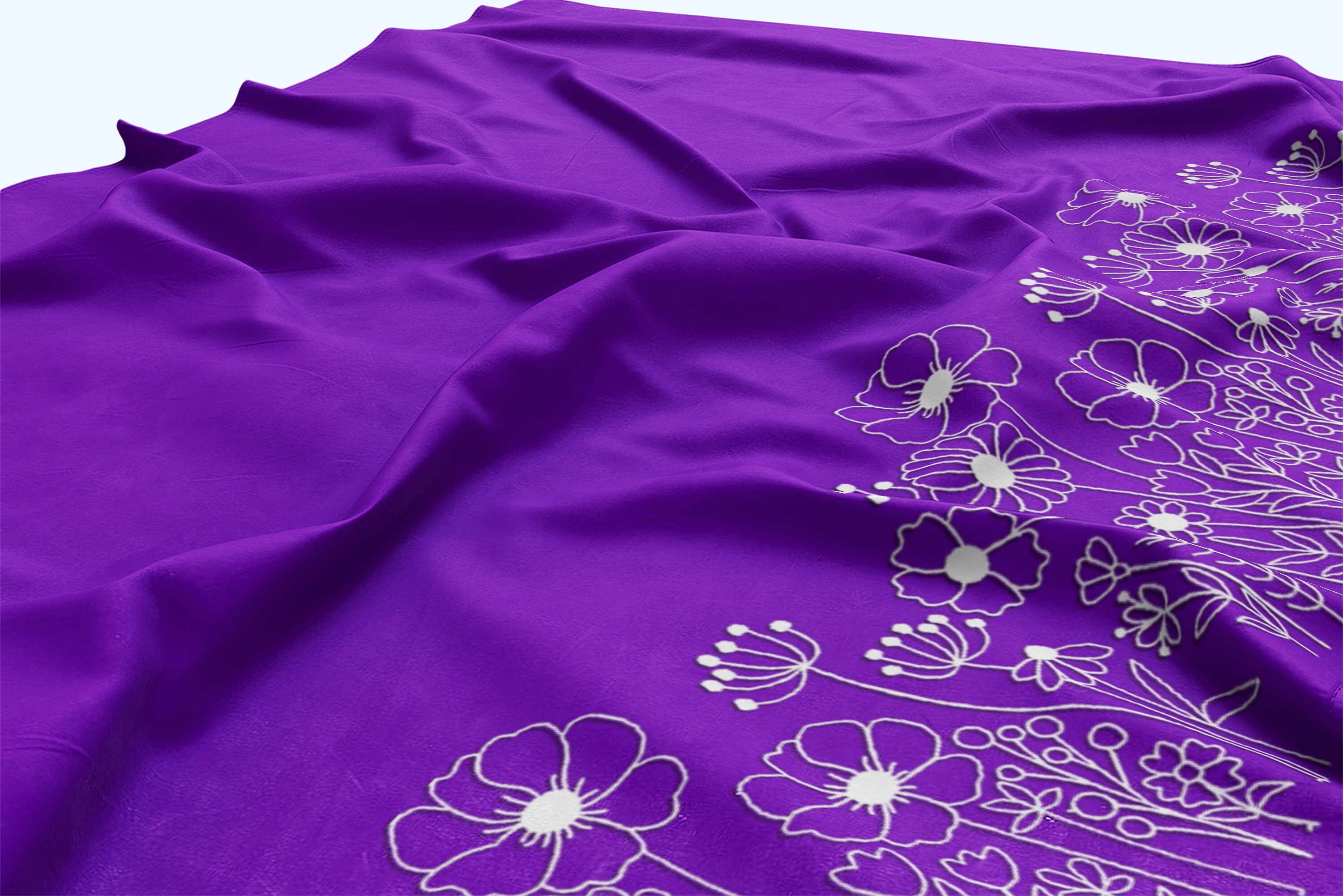 Wildflowers Embroidery Design Machine Embroidery Pattern 5 Etsy