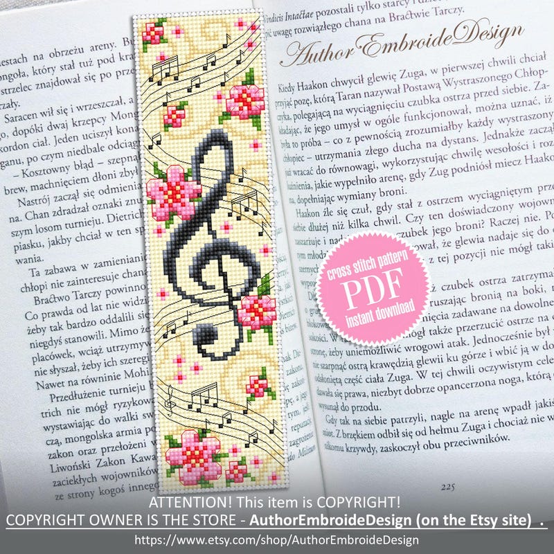 Cross Stitch Note Book - Etsy