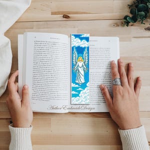 Angel Bookmark Cross Stitch Pattern PDF Download Guardian Angel Cross angel-bookmark-cross-stitch-pattern-pdf-download-guardian-angel-cross