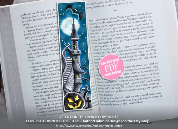 Christmas Cross Stitch Bookmark Patterns PDF 