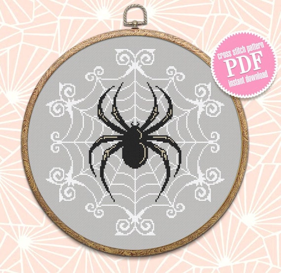 Spider Web Fibre Decoration Adult White Spider Web Fibre Decoration Adult White