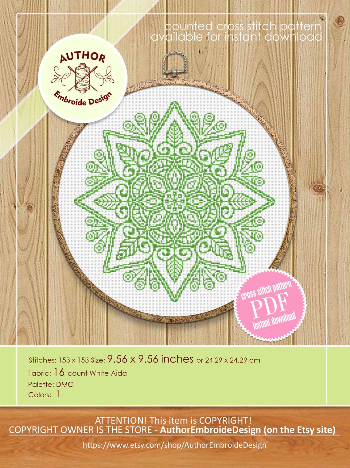 Simple Mandala Patterns.pdf Flower Mandala Cross Stitch Pattern PDF Download Mandala Ornament Cross ...