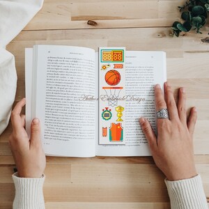 Basketball Bookmark Cross Stitch Pattern PDF Download Sport Cross ...
