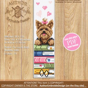 dog-bookmark-set-cross-stitch-pattern-pdf-download-pet-cross-stitch