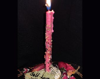 SAME DAY, Self-Love Candle Burning Ritual on your Behalf — Reconnect with Your Worth, Inner Beauty & Sacred Power
