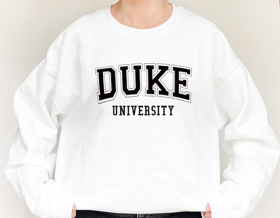 Felpa Duke University felpa college felpa USA abbigliamento - Etsy Italia
