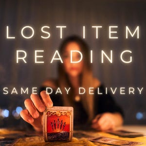 Lost Item Tarot Reading 24H, Recover Lost Object, Help to Find My Missing Item, Psychic Tarot Reader,same day 24h delivery,Accurate Guidance