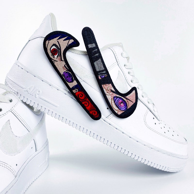 Anime Swoosh Velcro Patches NARUTO 