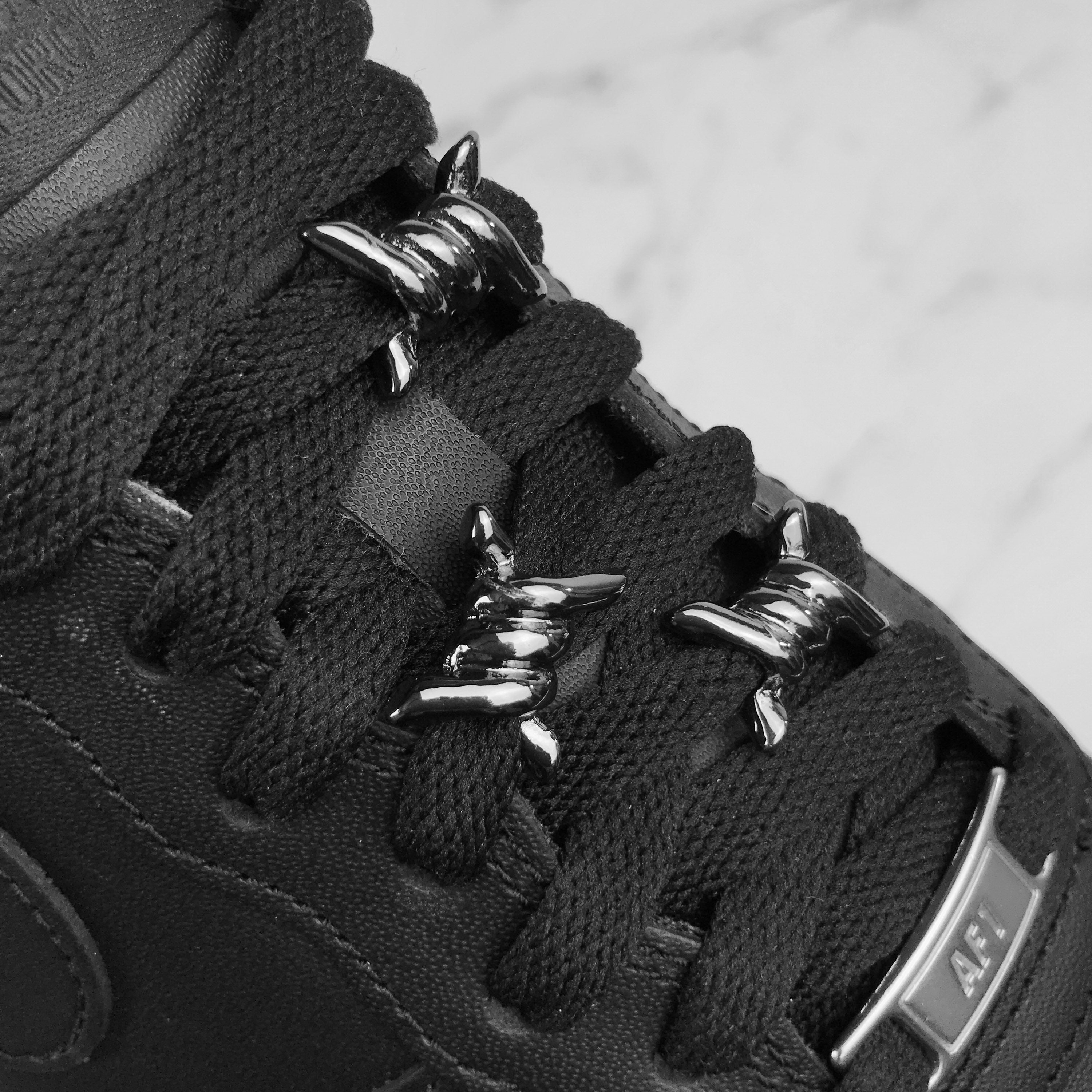 Barbed Wire Shoelace Charm Shoelace Buckle Lacelocks Shoe Etsy