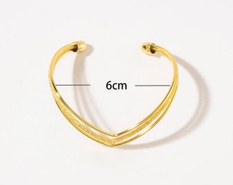 Bracelet en plaquage à l'or 18K ajouré