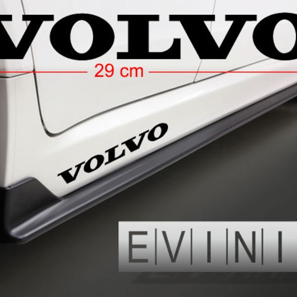 VOLVO 2x Side Stickers Car Decals Graphics