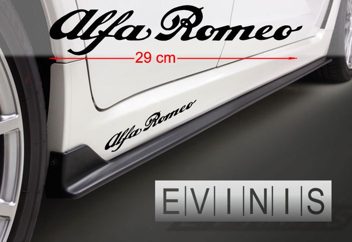 Alfa Romeo Bande Capot Mito 147 - - Kit Complet - voiture Sticker  Autocollant Graphic Decals