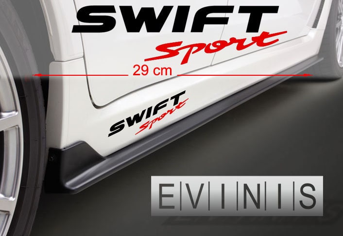 SUZUKI SWIFT SPORT 2x Side Stickers Car Decals Graphics 