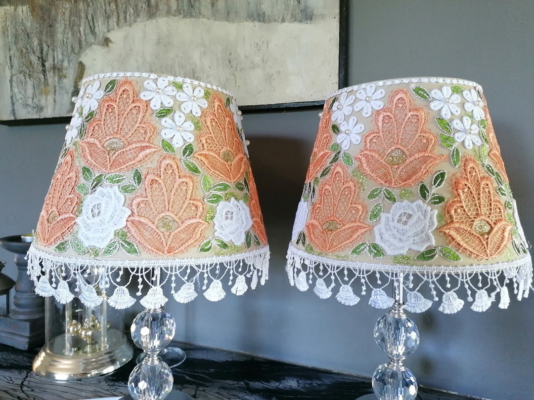 Abazury Do Lamp Stołowych 2 Szt Etsy