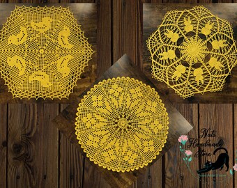 Crochet Easter Doily: Spring Holiday Decor