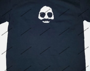 Jerry Face Glow in the dark lot shirt, JGB, SYF, Jerry Garcia, Europe &#39;72, All Sizes Back in Stock