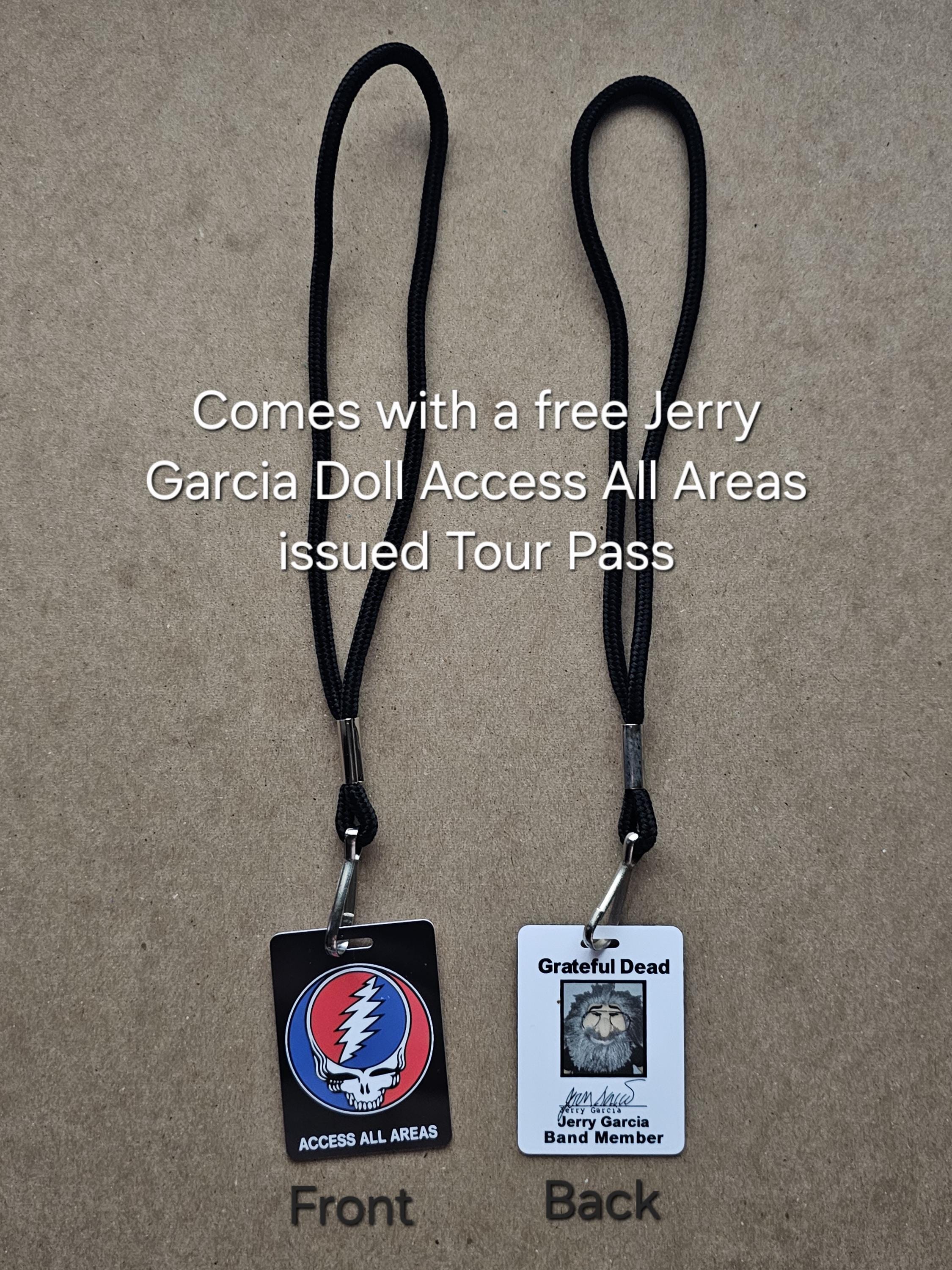 Grateful Dead - Jerry Garcia Doll Made by Gund, Vintage 1998