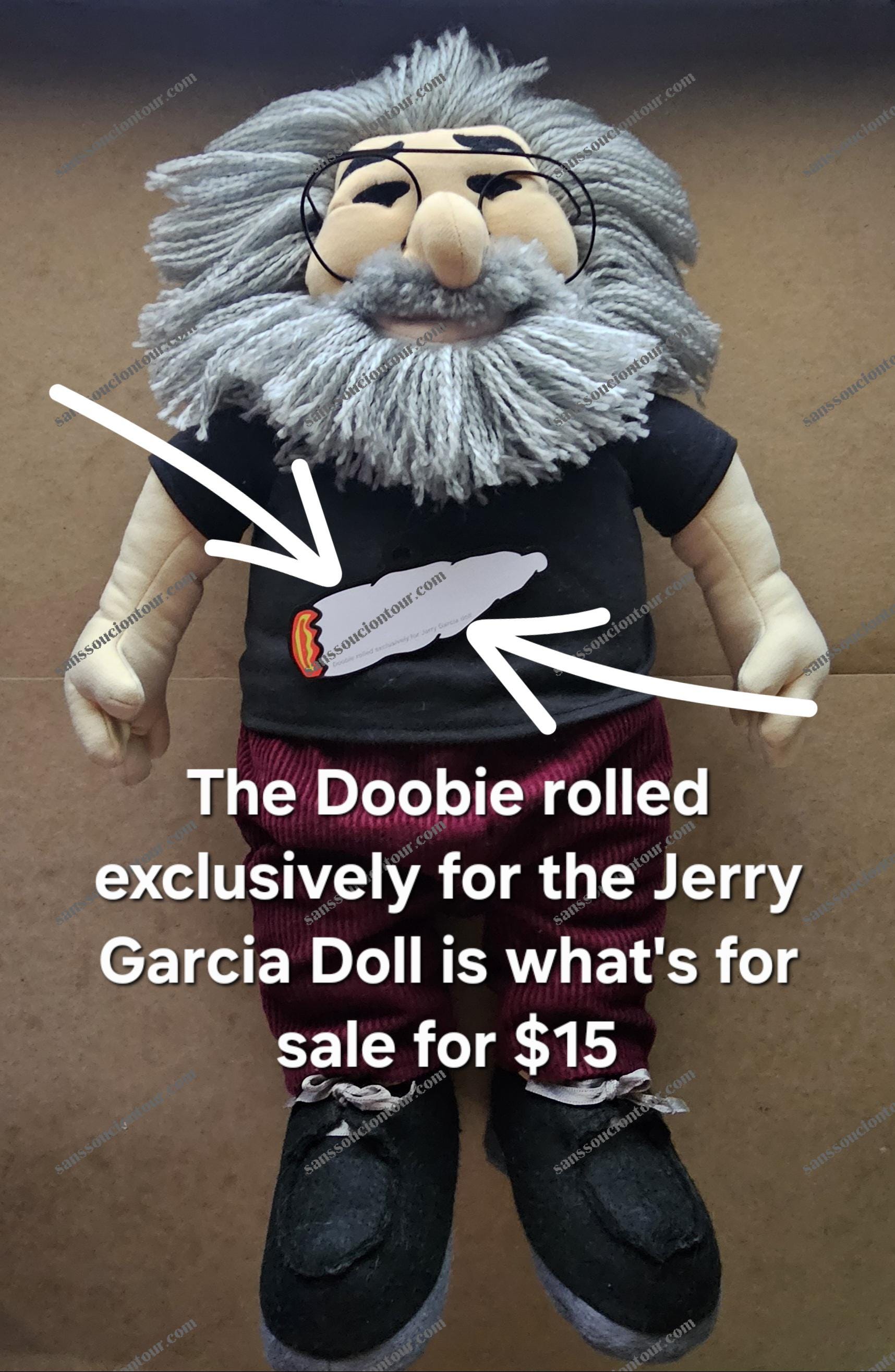 Jerry Garcia Doll - Etsy