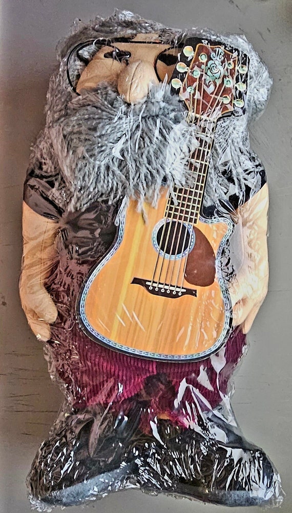 Grateful Dead - Jerry Garcia Doll Made by Gund, Vintage 1998 With