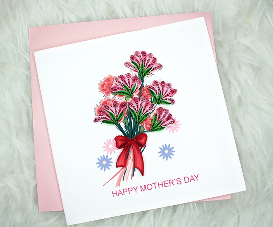 Handmade Quilling Mother's Day Cards bunch of Etsy