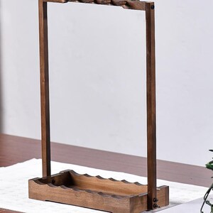 Taille personnalisable Chinois Japonais Calligrapghy Bamboo Brush Hanger Drawing Brush Holder. image 3