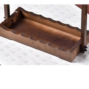 Taille personnalisable Chinois Japonais Calligrapghy Bamboo Brush Hanger Drawing Brush Holder. image 8