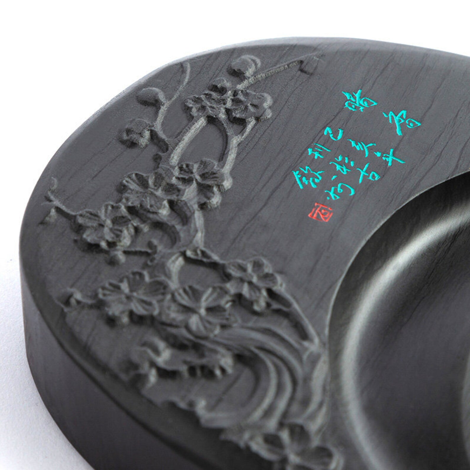 Chinese Calligraphy Inkstone,natural Stone Calligraphy Ink Stone With ...