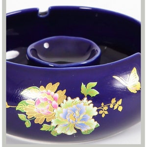2 Pcs Multifunctional Inkwell Dish Porcelain