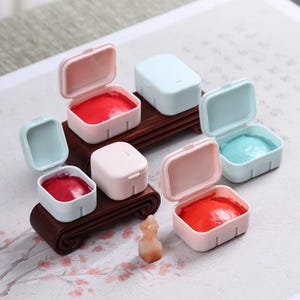 Handgemaakte cinnaberklei, zegelpasta voor kalligrafie, Chinees schilderij, zegelgravure.