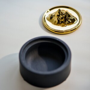 Inkstone Chinese Calligraphy Inkwell With Cover Storage Inks for ...