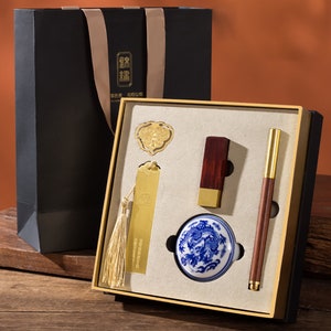 Chiese Custom Barss Name Seals confezione regalo con il tuo nome, logo.