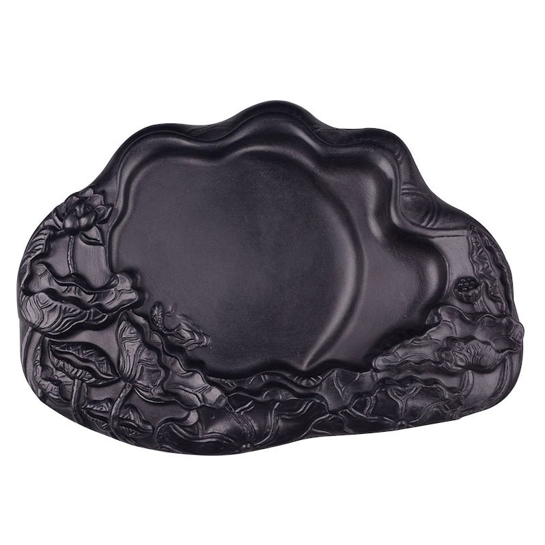 Chinese Calligraphy Inkstone,natural Stone Calligraphy Ink Stone With ...
