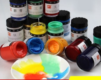 姜思堂序 Aquarelle Paint Artist Set, Rich Pigments, Vibrant, pour les étudiants, les débutants, les peintres amateurs et plus (30ml)