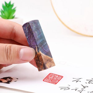 Sigillo di taglio cinese, intaglio del sigillo personalizzato cinese, sigillo cinese con il tuo nome