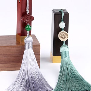 Sigillo di legno e ottone cinese, intaglio di sigillo personalizzato cinese, sigillo cinese con il tuo nome