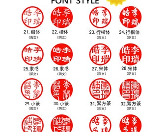 中国名印、中国カスタム印鑑彫刻、あなたの名前が入った中国印鑑セット