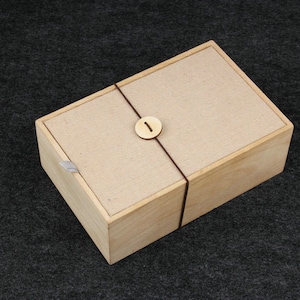 Calligrafia portatile Nome personale Confezione regalo, Scatola di ricezione del sigillo, Scatola di ricezione del sigillo del corno di bue.
