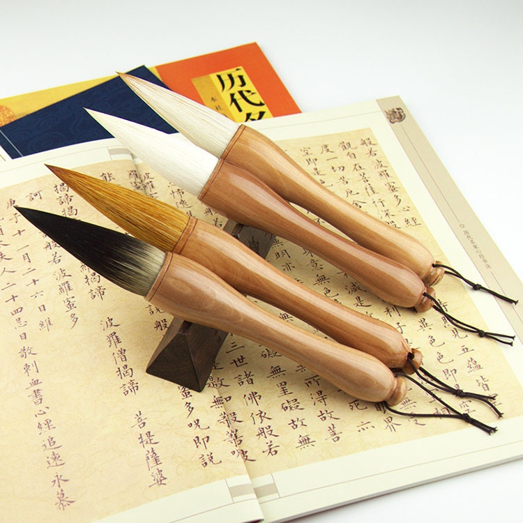 Giant 53 / 80 / 119 / 165cm Long Large Chinese Calligraphy Brushes for  Decorate / Dancing/ Performance 1 Pc, White Hair 